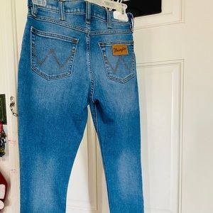 High rise skinny jeans